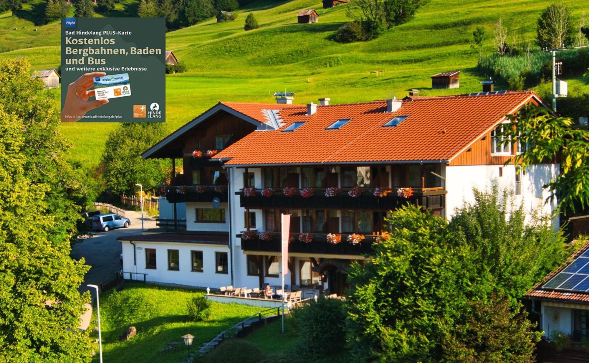 Alpenhotel Sonneck Bad Hindelang Buitenkant foto